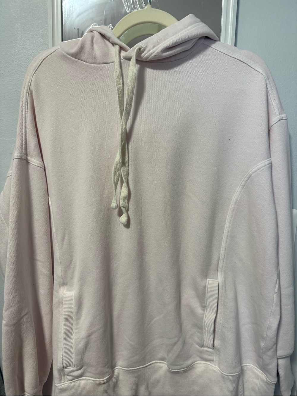 Aerie light pink hoodie